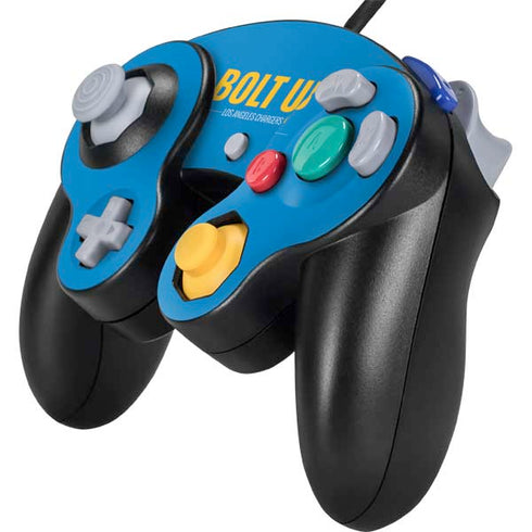 NFL Los Angeles Chargers Team Motto Nintendo GameCube Controller Skin