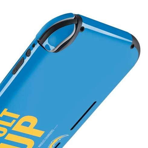 NFL Los Angeles Chargers Team Motto Nintendo Switch Lite Skin