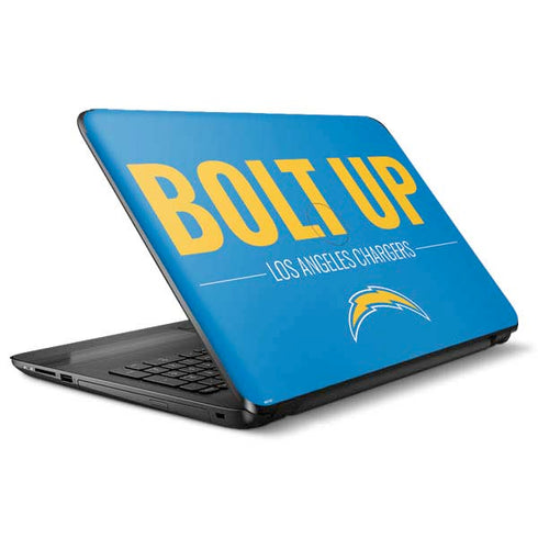 NFL Los Angeles Chargers Team Motto HP Notebook Skin