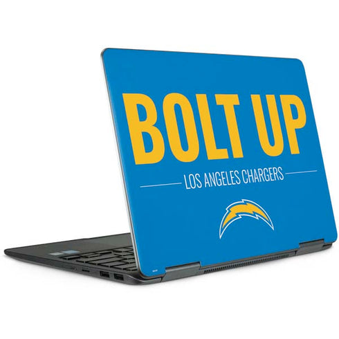 NFL Los Angeles Chargers Team Motto Notebook 9 Pro 13in (2017) Skin