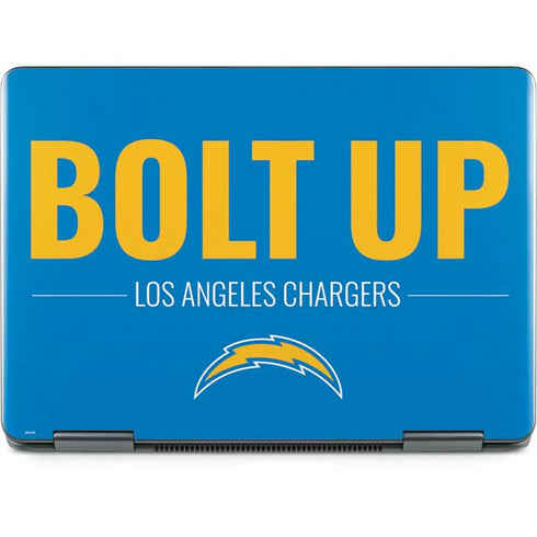 NFL Los Angeles Chargers Team Motto Notebook 9 Pro 13in (2017) Skin