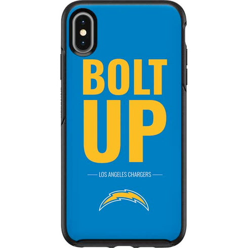NFL Los Angeles Chargers Team Motto Otterbox Symmetry iPhone Skin