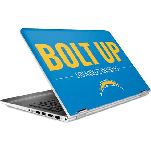 NFL Los Angeles Chargers Team Motto HP Pavilion Skin