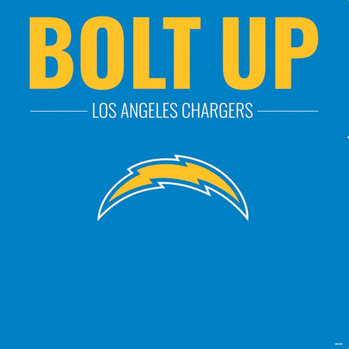 NFL Los Angeles Chargers Team Motto PS4 Console and Controller Bundle Skin