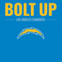 NFL Los Angeles Chargers Team Motto PS4 Slim Skin