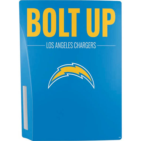 NFL Los Angeles Chargers Team Motto PS5 Console Skin