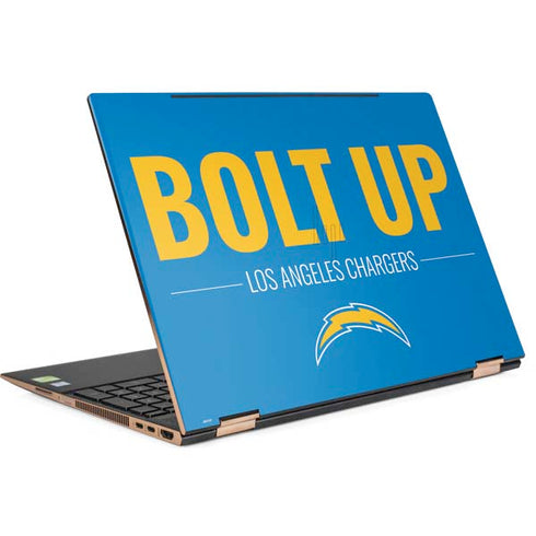 NFL Los Angeles Chargers Team Motto HP Spectre Skin