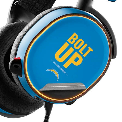 NFL Los Angeles Chargers Team Motto SteelSeries Arctis 5 Skin