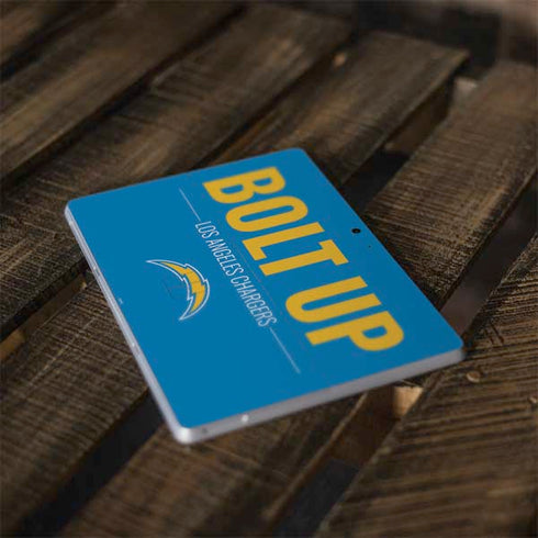 NFL Los Angeles Chargers Team Motto Surface Go Skin