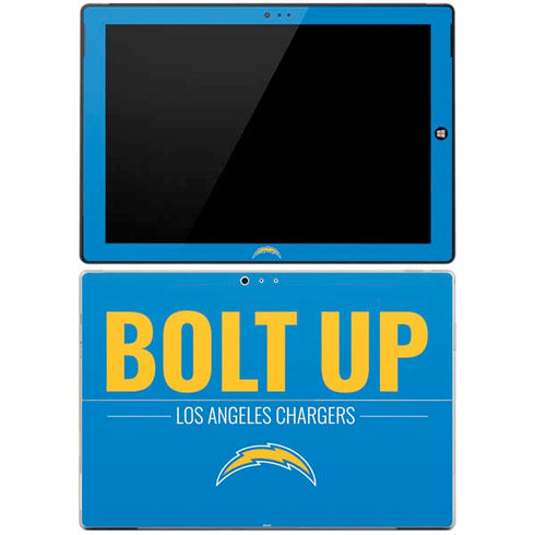 NFL Los Angeles Chargers Team Motto Surface Pro 3 Skin