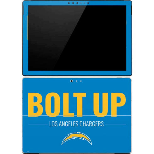 NFL Los Angeles Chargers Team Motto Surface Pro 4 Skin
