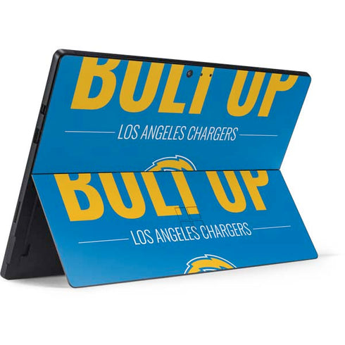 NFL Los Angeles Chargers Team Motto Surface Pro 6 Skin