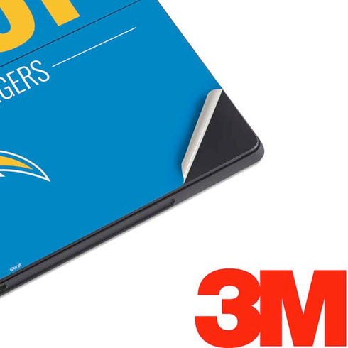 NFL Los Angeles Chargers Team Motto Surface Pro 6 Skin