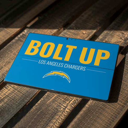 NFL Los Angeles Chargers Team Motto Surface Pro 6 Skin