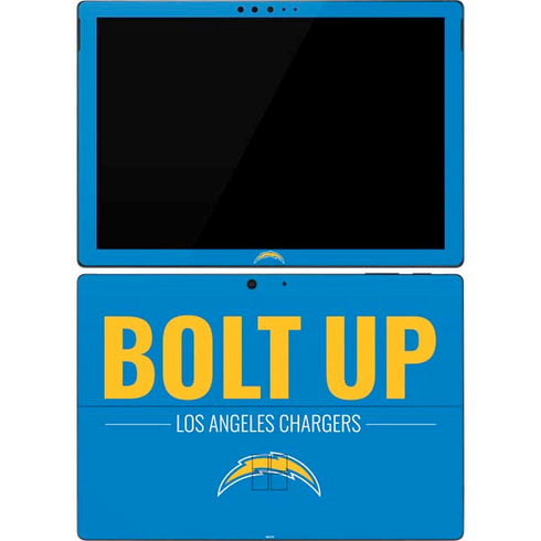 NFL Los Angeles Chargers Team Motto Surface Pro 7 Skin