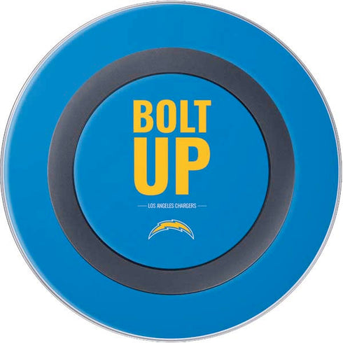 NFL Los Angeles Chargers Team Motto Wireless Charger Skin