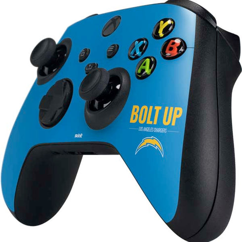 NFL Los Angeles Chargers Team Motto Xbox Series X Controller Skin