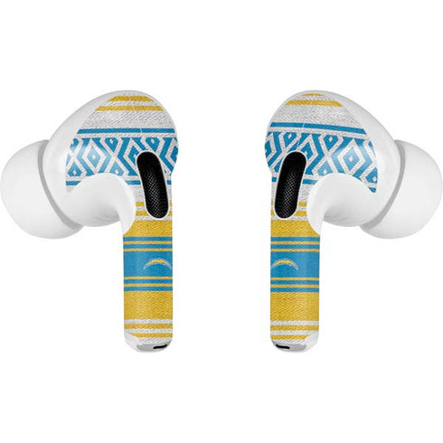 NFL Los Angeles Chargers Trailblazer Apple AirPods Pro Skin