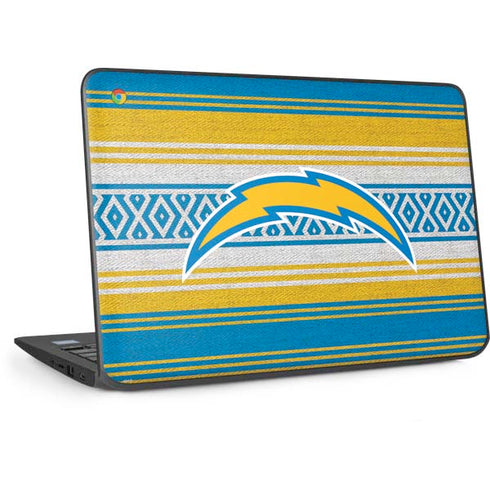 NFL Los Angeles Chargers Trailblazer HP Chromebook Skin