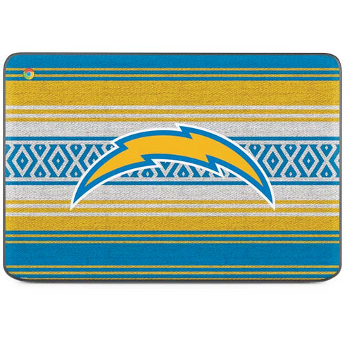 NFL Los Angeles Chargers Trailblazer HP Chromebook Skin