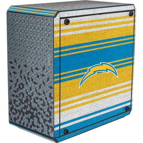 NFL Los Angeles Chargers Trailblazer Cooler Master MasterBox Q300L Mini Tower Skin