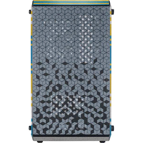 NFL Los Angeles Chargers Trailblazer Cooler Master MasterBox Q300L Mini Tower Skin