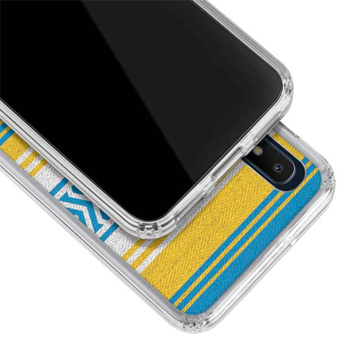 NFL Los Angeles Chargers Trailblazer Galaxy A10e Clear Case