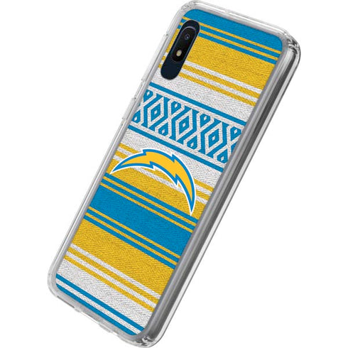 NFL Los Angeles Chargers Trailblazer Galaxy A10e Clear Case