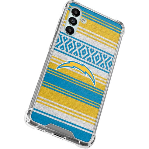 NFL Los Angeles Chargers Trailblazer Galaxy A13 5G Clear Case