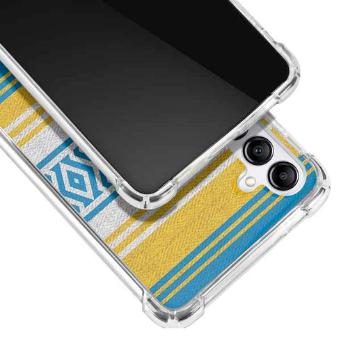 NFL Los Angeles Chargers Trailblazer Galaxy A14 5G Clear Case