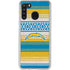 NFL Los Angeles Chargers Trailblazer Galaxy A21 Clear Case