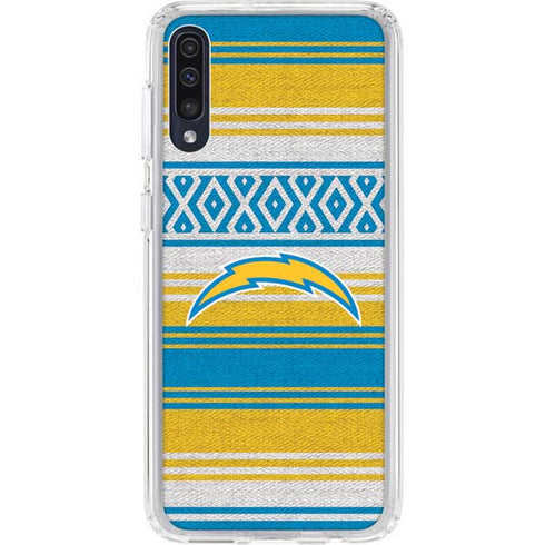 NFL Los Angeles Chargers Trailblazer Galaxy A50 Clear Case