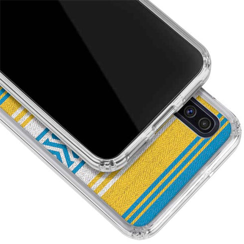 NFL Los Angeles Chargers Trailblazer Galaxy A50 Clear Case