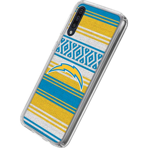 NFL Los Angeles Chargers Trailblazer Galaxy A50 Clear Case