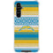 NFL Los Angeles Chargers Trailblazer Galaxy A54 5G Clear Case