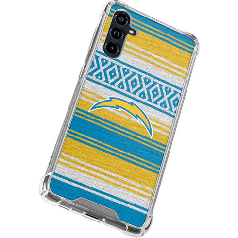 NFL Los Angeles Chargers Trailblazer Galaxy A54 5G Clear Case
