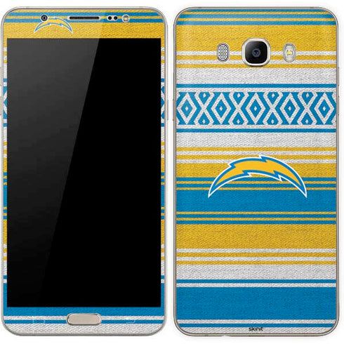 NFL Los Angeles Chargers Trailblazer Galaxy J7 Skin