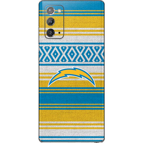 NFL Los Angeles Chargers Trailblazer Galaxy Note20 5G Skin