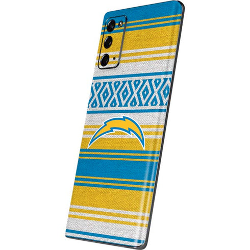 NFL Los Angeles Chargers Trailblazer Galaxy Note20 5G Skin