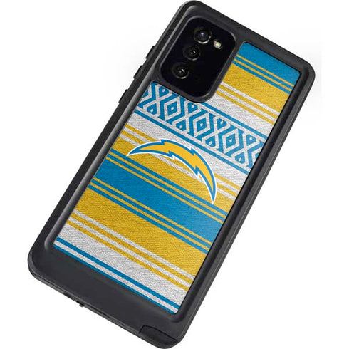 NFL Los Angeles Chargers Trailblazer Galaxy Note20 5G Waterproof Case