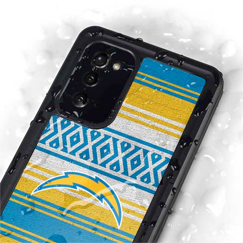 NFL Los Angeles Chargers Trailblazer Galaxy Note20 5G Waterproof Case