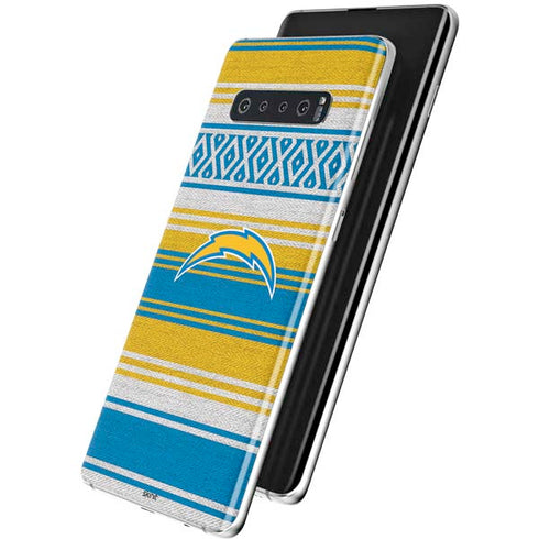 NFL Los Angeles Chargers Trailblazer Galaxy S10 Skin