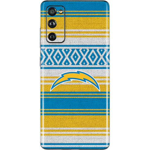 NFL Los Angeles Chargers Trailblazer Galaxy S20 Fan Edition Skin