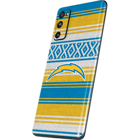 NFL Los Angeles Chargers Trailblazer Galaxy S20 Fan Edition Skin