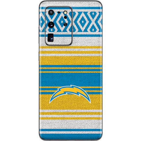 NFL Los Angeles Chargers Trailblazer Galaxy S20 Ultra 5G Skin