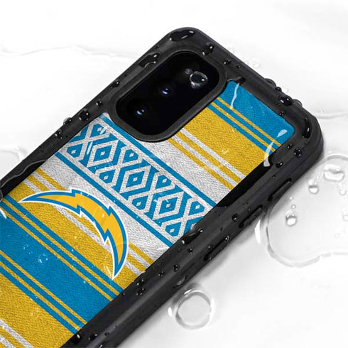 NFL Los Angeles Chargers Trailblazer Galaxy S20 Waterproof Case
