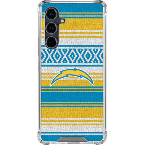 NFL Los Angeles Chargers Trailblazer Galaxy S23 FE Clear Case