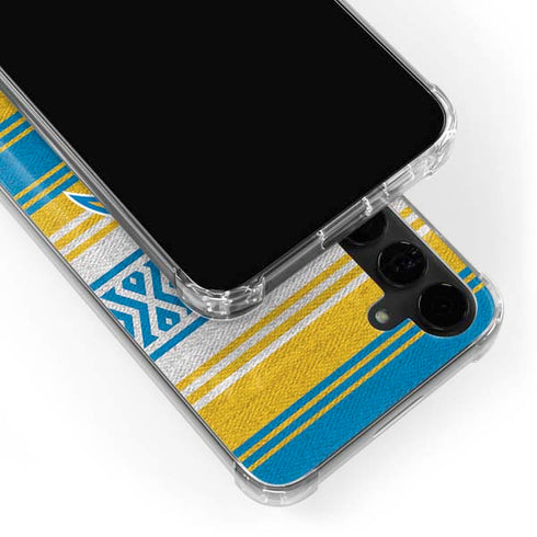 NFL Los Angeles Chargers Trailblazer Galaxy S24 Plus Clear Case