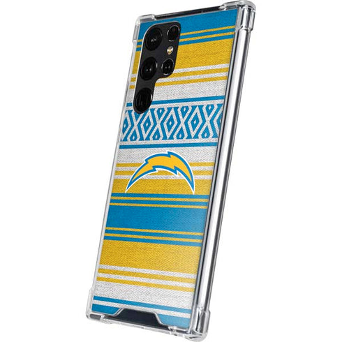 NFL Los Angeles Chargers Trailblazer Galaxy S24 Ultra Clear Case