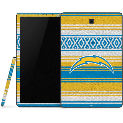 NFL Los Angeles Chargers Trailblazer Samsung Galaxy Tab Skin